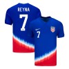 Original Fußballtrikot USA Reyna 7 Auswärtstrikot 2024 Für Herren